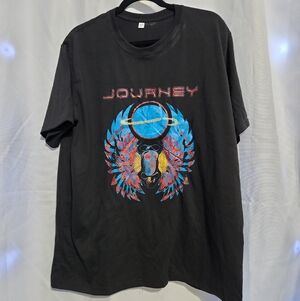 Journey Graphic Black Short Sleeve Tee